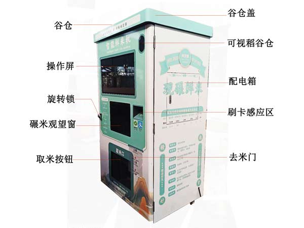 自助售米機(jī).jpg 自助售米機(jī)碾工藝大致分為六個步驟.jpg